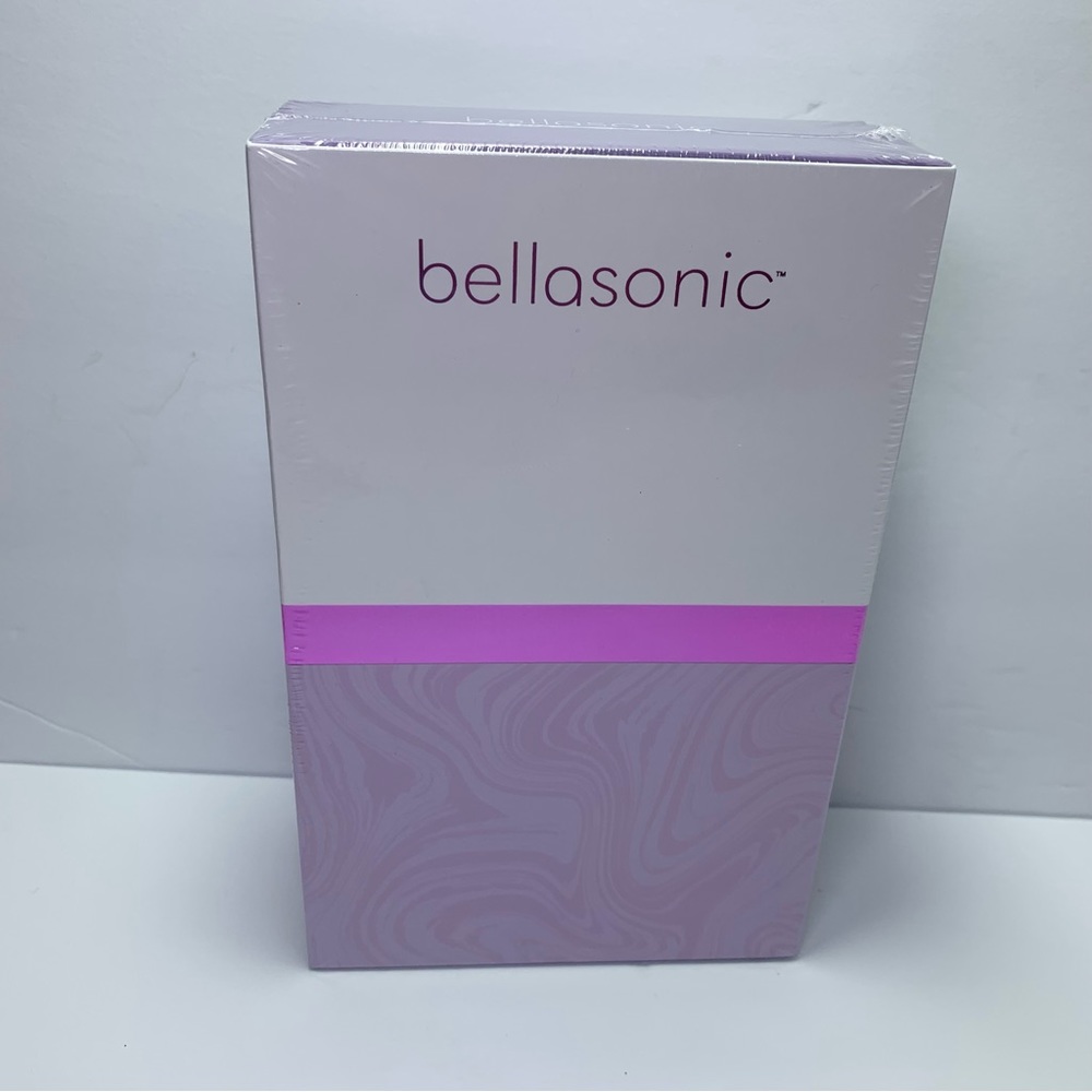 BELLASONIC Rechargeable Electric Nail File Set With Travel Pouch Purple NEW